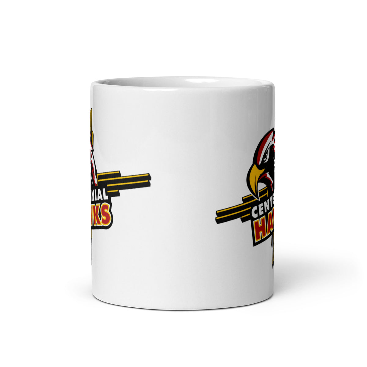 Centennial High School Hawks Logo Coffee Mug
