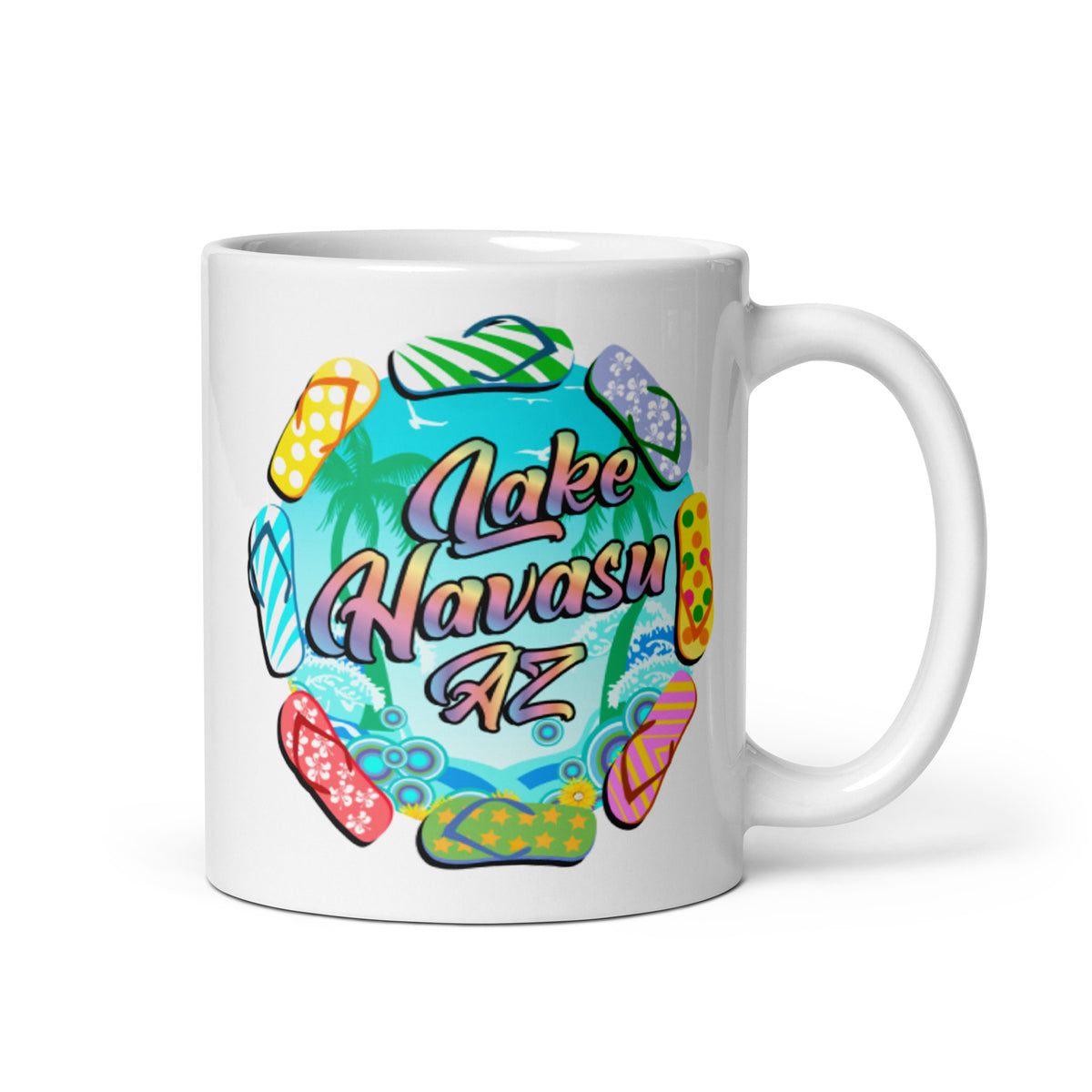 Lake Havasu Flip-Flop Coffe Mug