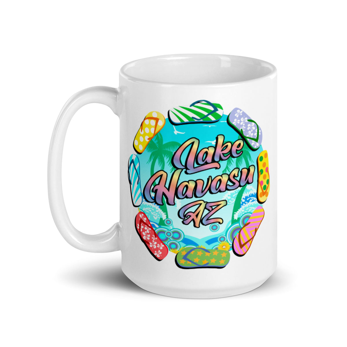 Lake Havasu Flip-Flop Coffe Mug