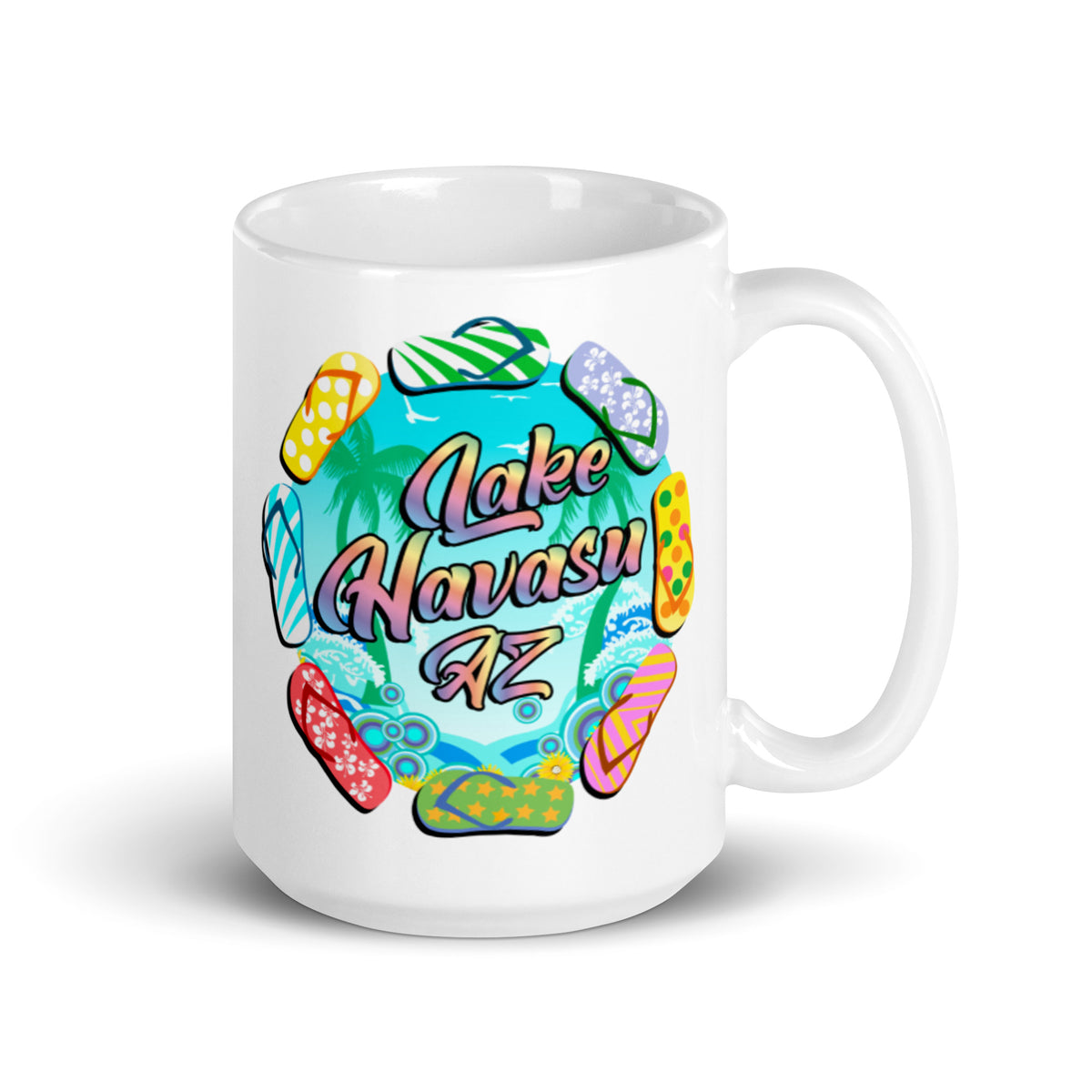 Lake Havasu Flip-Flop Coffe Mug